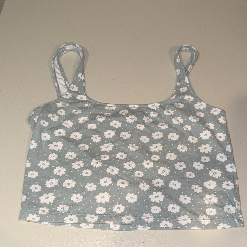 Forever 21 Floral Crop Top